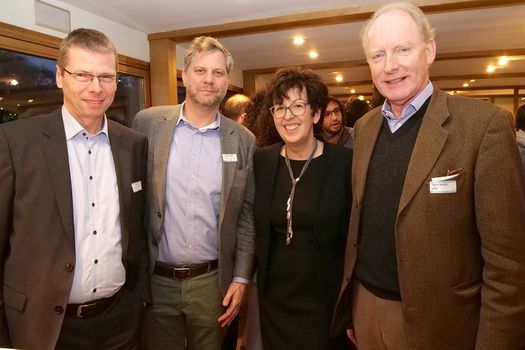 DFG-Team und Maria Köpf beim Aperitivo