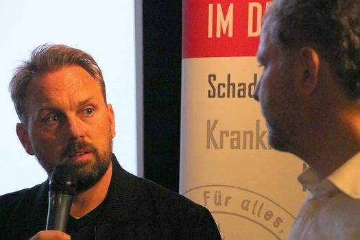 Steven Gätjen und Hendrik Bockelmann im Gespräch