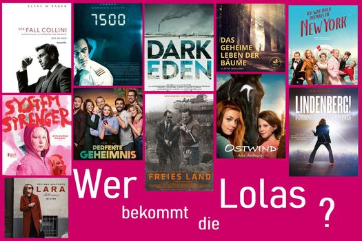 Collage der 11 DFG-versicherten Filme